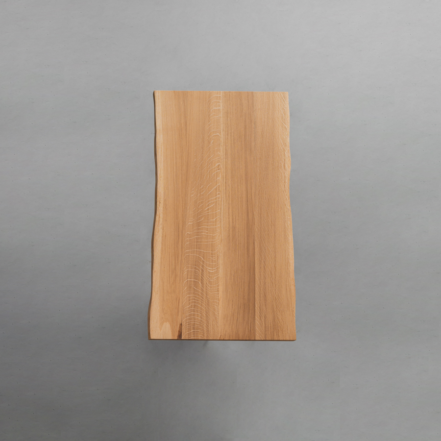 一枚板 ホワイトアッシュ製ダイニングテーブル天板