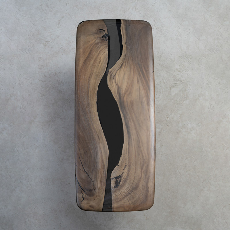 一枚板 天然木リバーテーブル天板