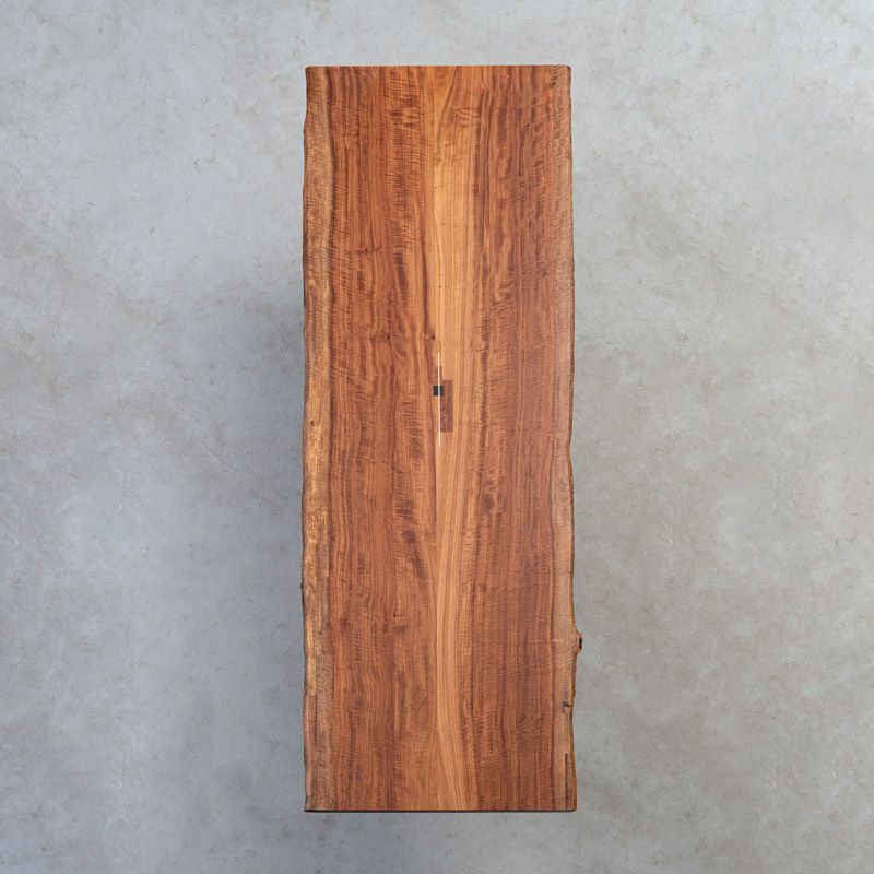 一枚板 モダン調木製ロングテーブル天板