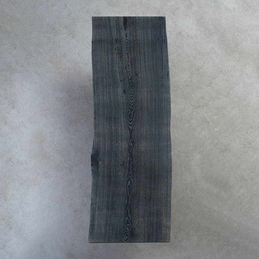 一枚板 モダン調ホワイトオーク一枚板テーブル天板