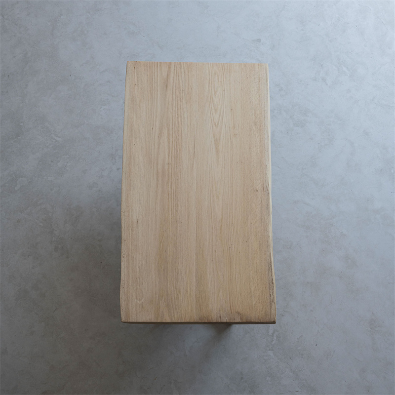 一枚板 レッドオーク製ロングテーブル天板