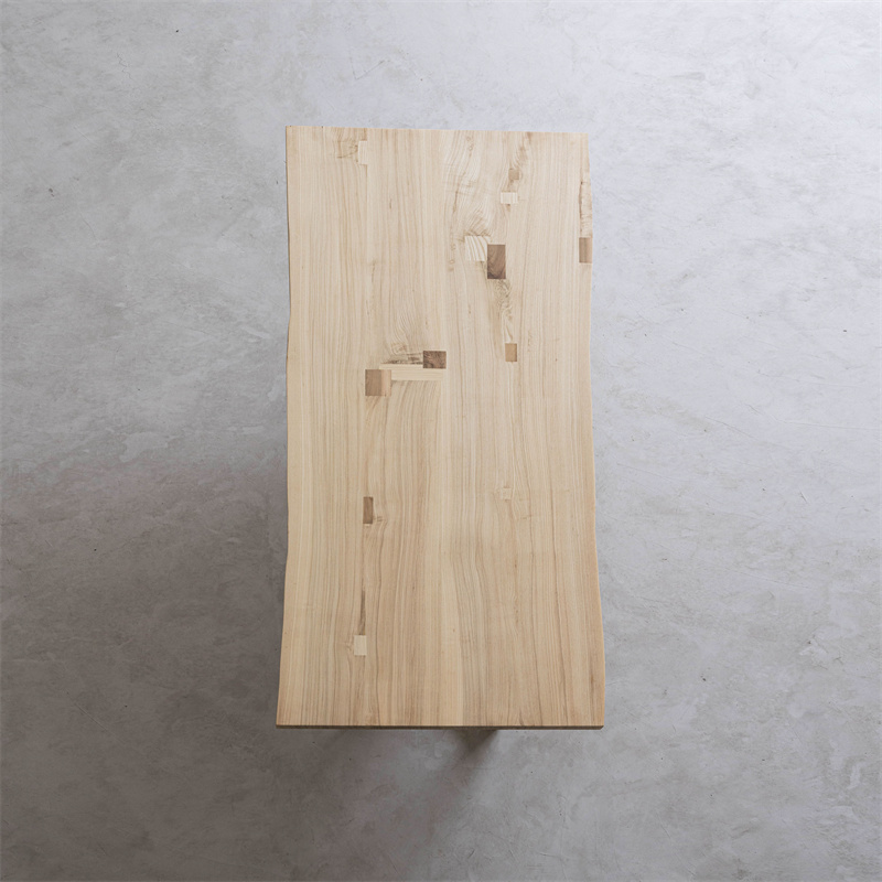 一枚板 ホワイトアッシュ製ダイニングテーブル天板