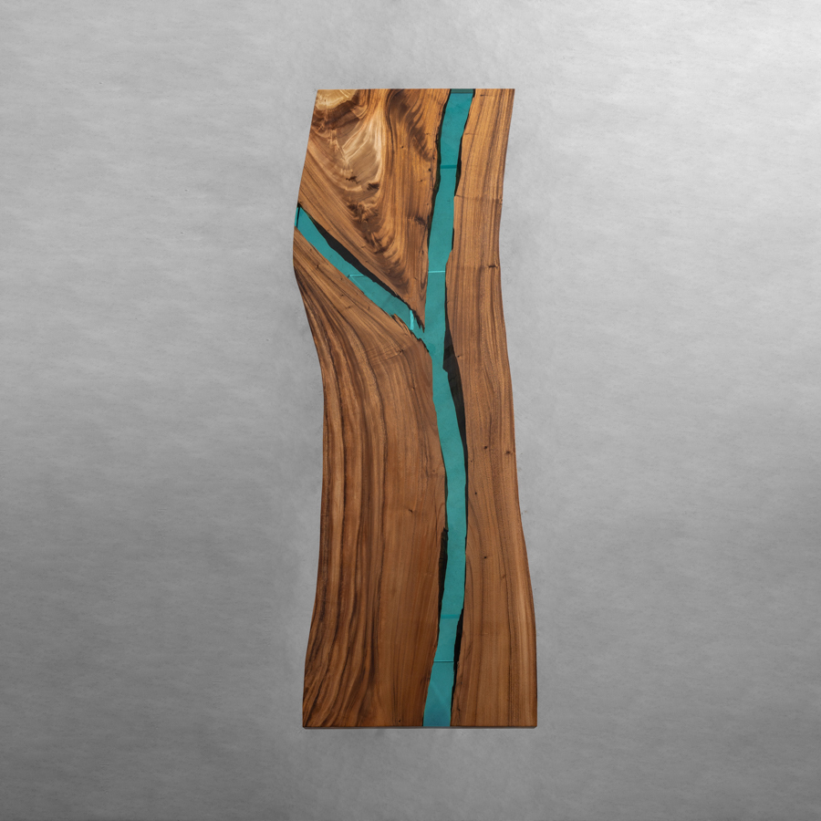 一枚板 天然木リバーテーブル天板