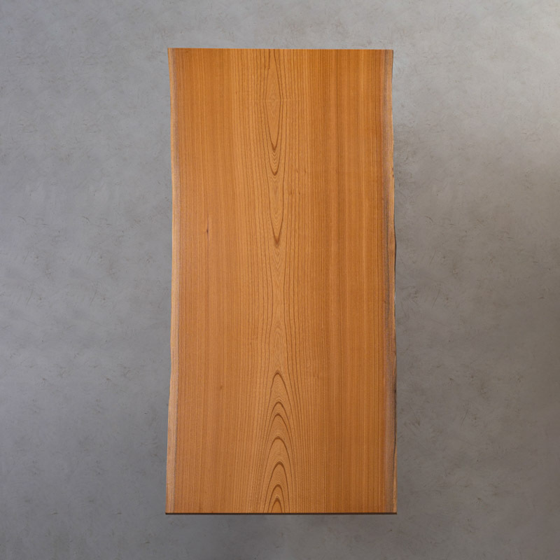 一枚板 二人掛けブナ材一枚板テーブル天板