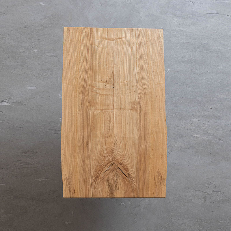 一枚板 ホワイトアッシュ製ダイニングテーブル天板