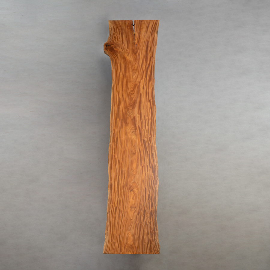 一枚板 二人掛けブナ材一枚板テーブル天板