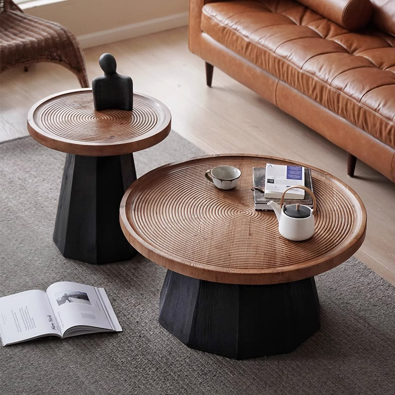 丸テーブル・ラウンドテーブル｜お部屋を優しい雰囲気に・おしゃれな