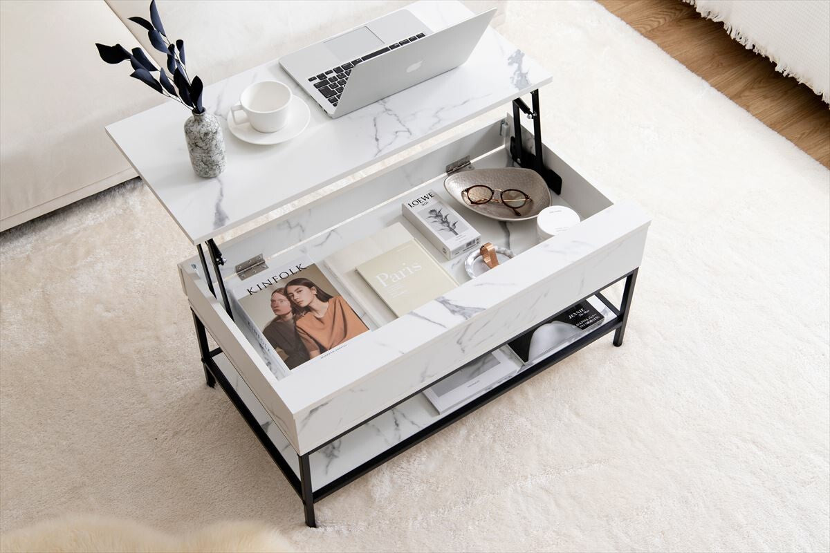 【S様】昇降　センターテーブル 昇降式センターテーブル | ワンタッチで高さが変わる便利な