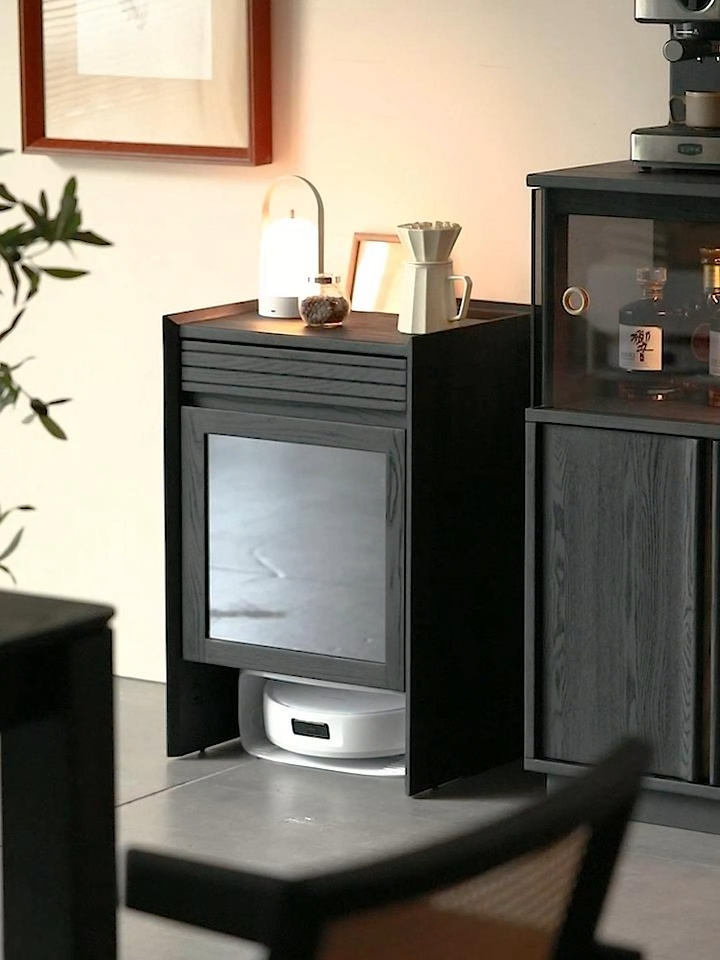 Woody Auraロボット掃除機収納キャビネット