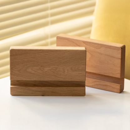 Woody Prime Cherry 天然木スマホスタンド – CAGUUU