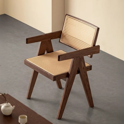 Woody Auraラタン調チェア – CAGUUU
