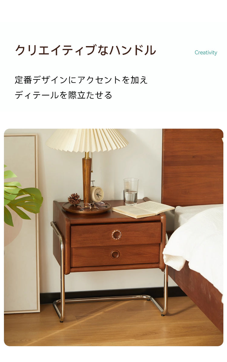 ★kino★ ベッドサイドキャビネット ホワイト vidaXL ベッドサイドキャビネット ホワイト エンジニアリング