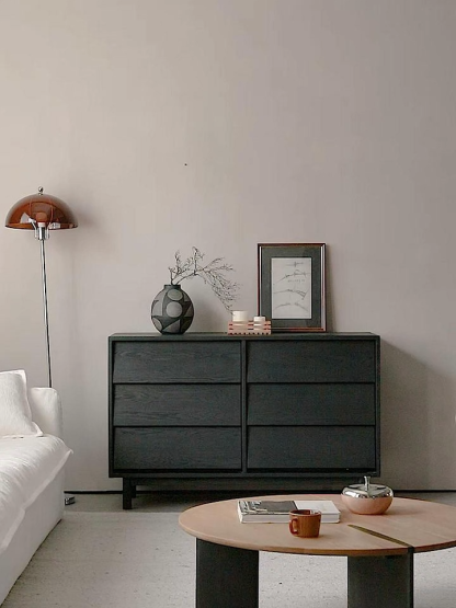 Woody Auraブラックマルチチェスト