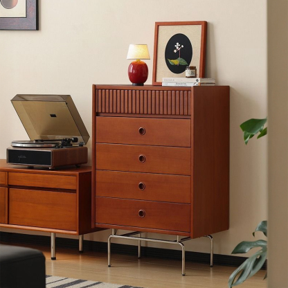 ナチュラルラインチェスト | 高級感と耐久性を兼ね備えたヴィンテージ