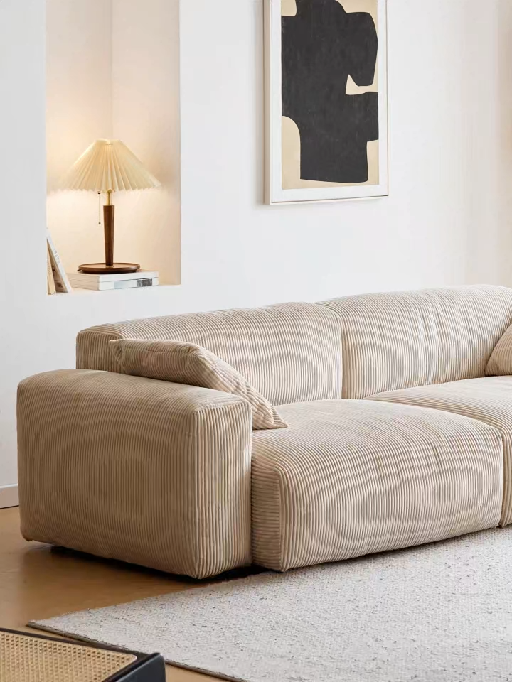 コーデュロイカウチソファ【カスタマイズ可】