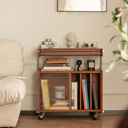 Woody Prime Boxツゲ材 キャスター付きサイドボード – CAGUUU