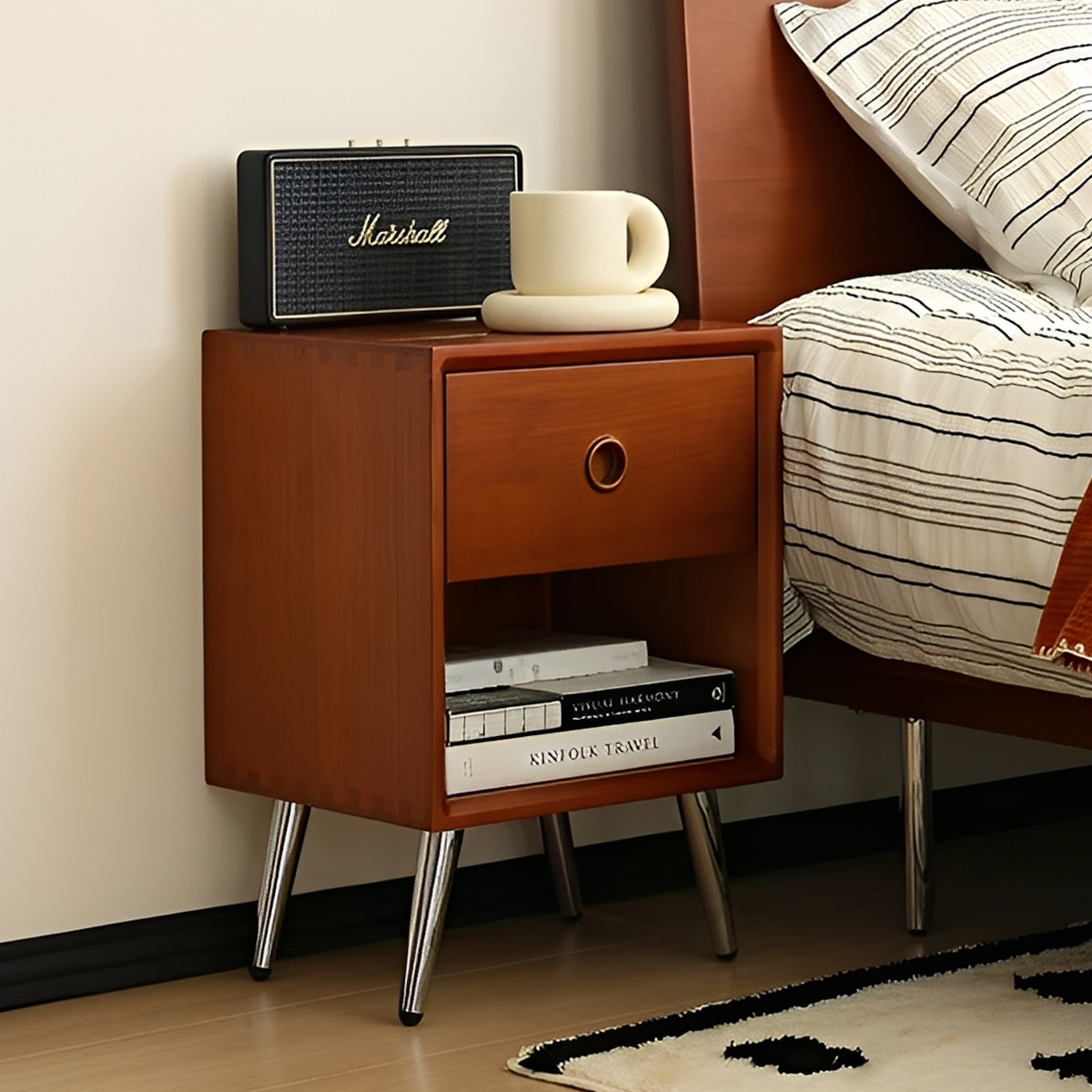 ベッドサイドキャビネット｜ベッド周りを快適に・おしゃれ【CAGUUU公式】