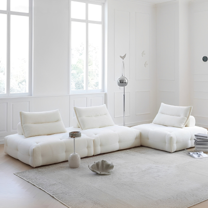 ボリュームクッションローソファ