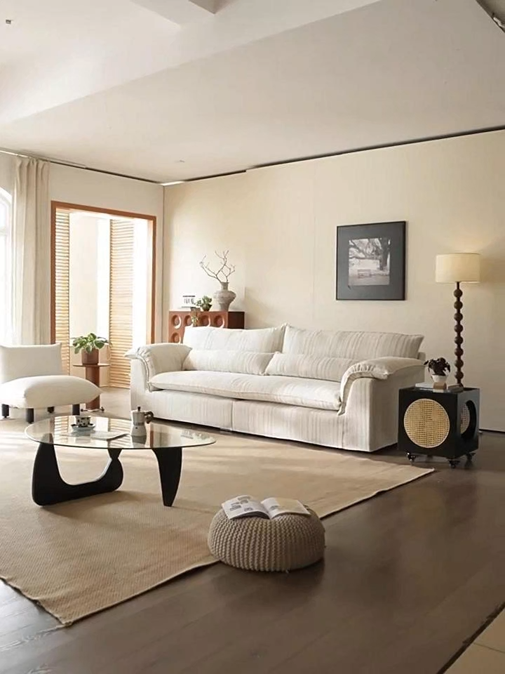 カームストライプソファ