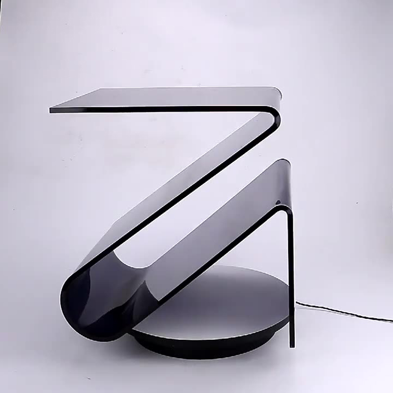 Z型アクリルサイドテーブル