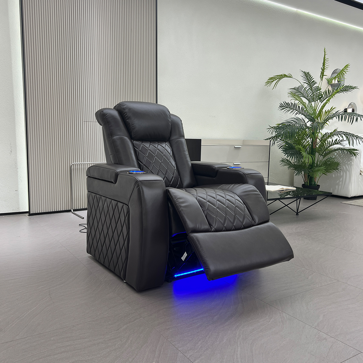 リクライニングソファ・電動｜角度調整が自由・長時間でも快適