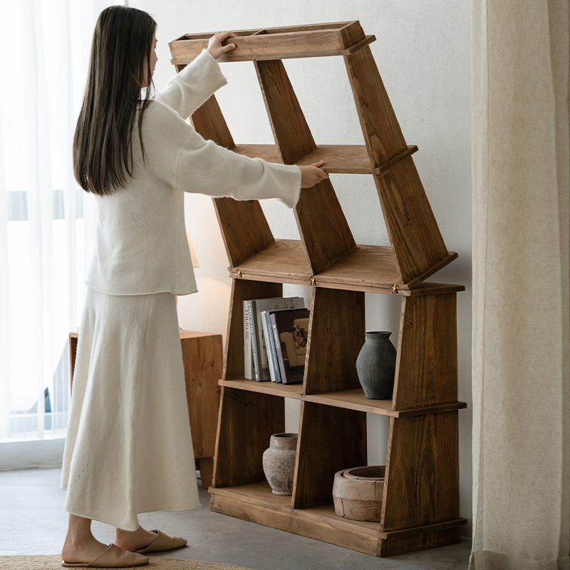 マガジンラック（ハンドメイド品） マガジンラック（ハンドメイド品） Woodworking magazine rack