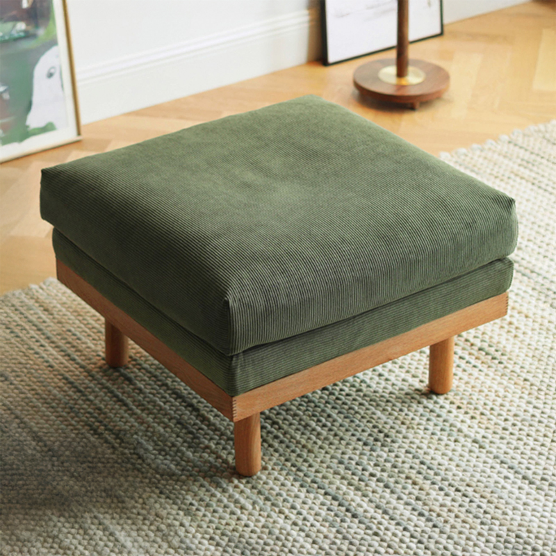 レトロオットマン | ヴィンテージ調デザイン 快適な座り心地を提供する