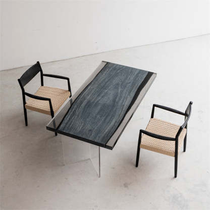 手付金】Ever Wood アクリル樹脂木製テーブル天板 | 自然美を