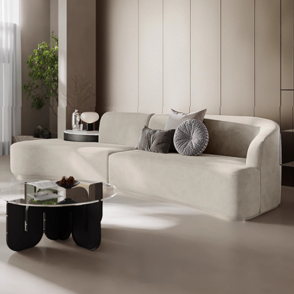 マイクロファイバーソファサイドテーブルセット – CAGUUU