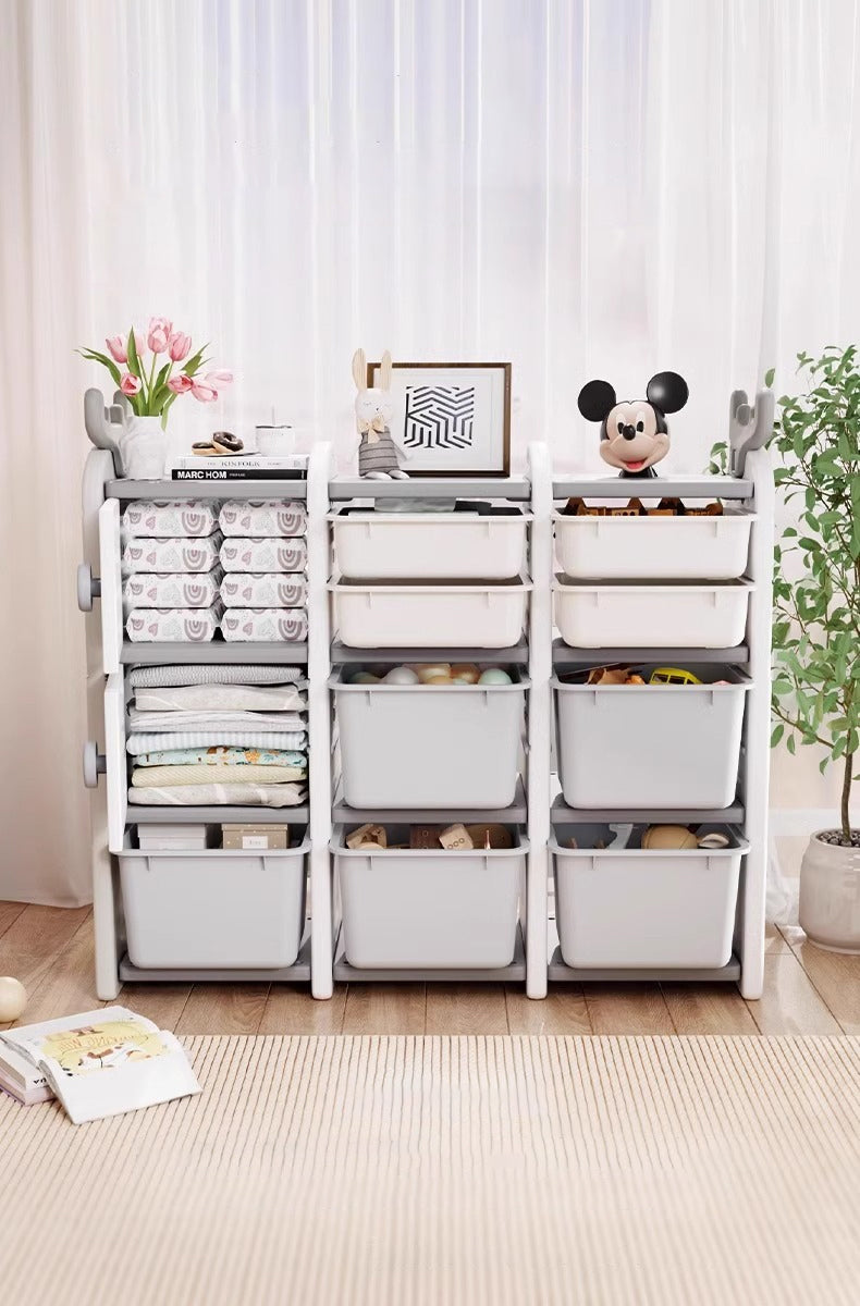 チェスト おもちゃ収納 ベビー用品収納 シンプルデザイン 安全