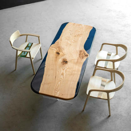 一枚板　年輪　ローテーブル KIDOMEIMOKU 栃一枚板ローテーブル｜90cm(2人掛け) – KIDO