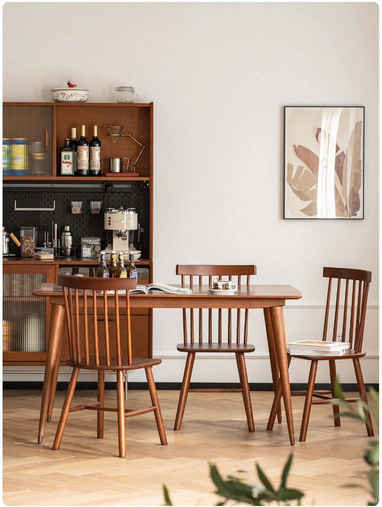 Woody Prime Box スティックバックチェア | エレガントで中世的な