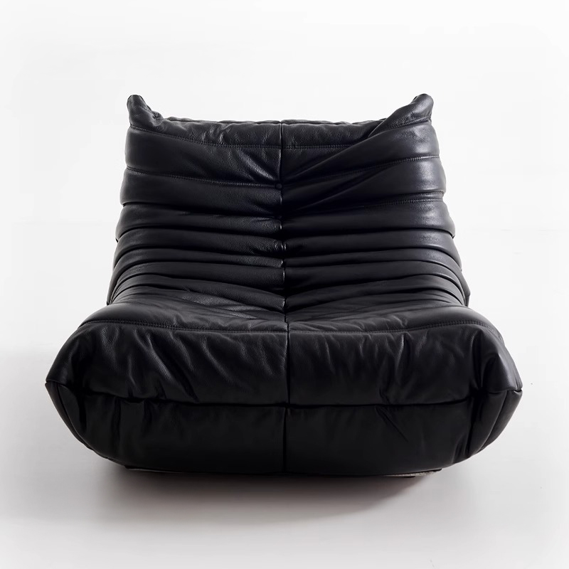 一人用レザーキャタピラーソファ – CAGUUU