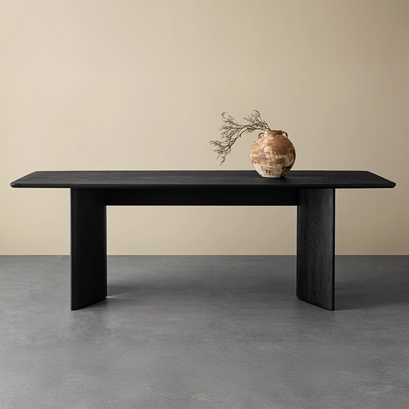 Woody AuraVレッグテーブル | 端正な脚元が際立つ洗練のシルエット