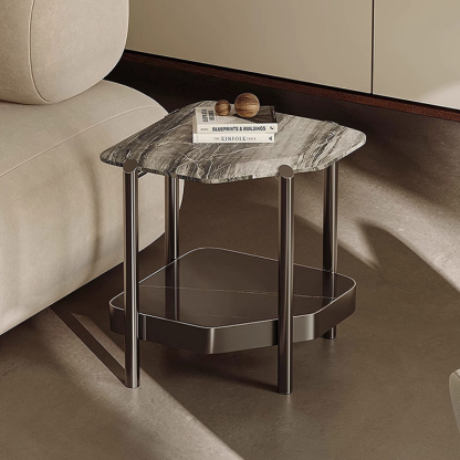 イタリアンモダン大理石サイドテーブル – CAGUUU