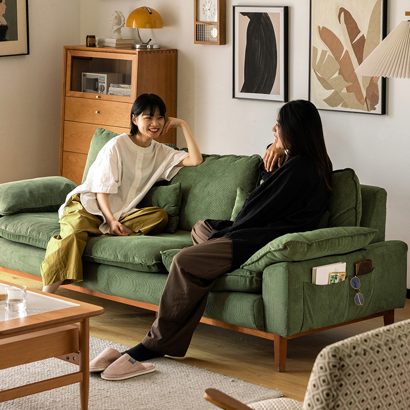 コーデュロイクッションソファ【カスタマイズ可】 – CAGUUU