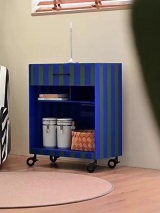MonoLucent ストライプ収納カート