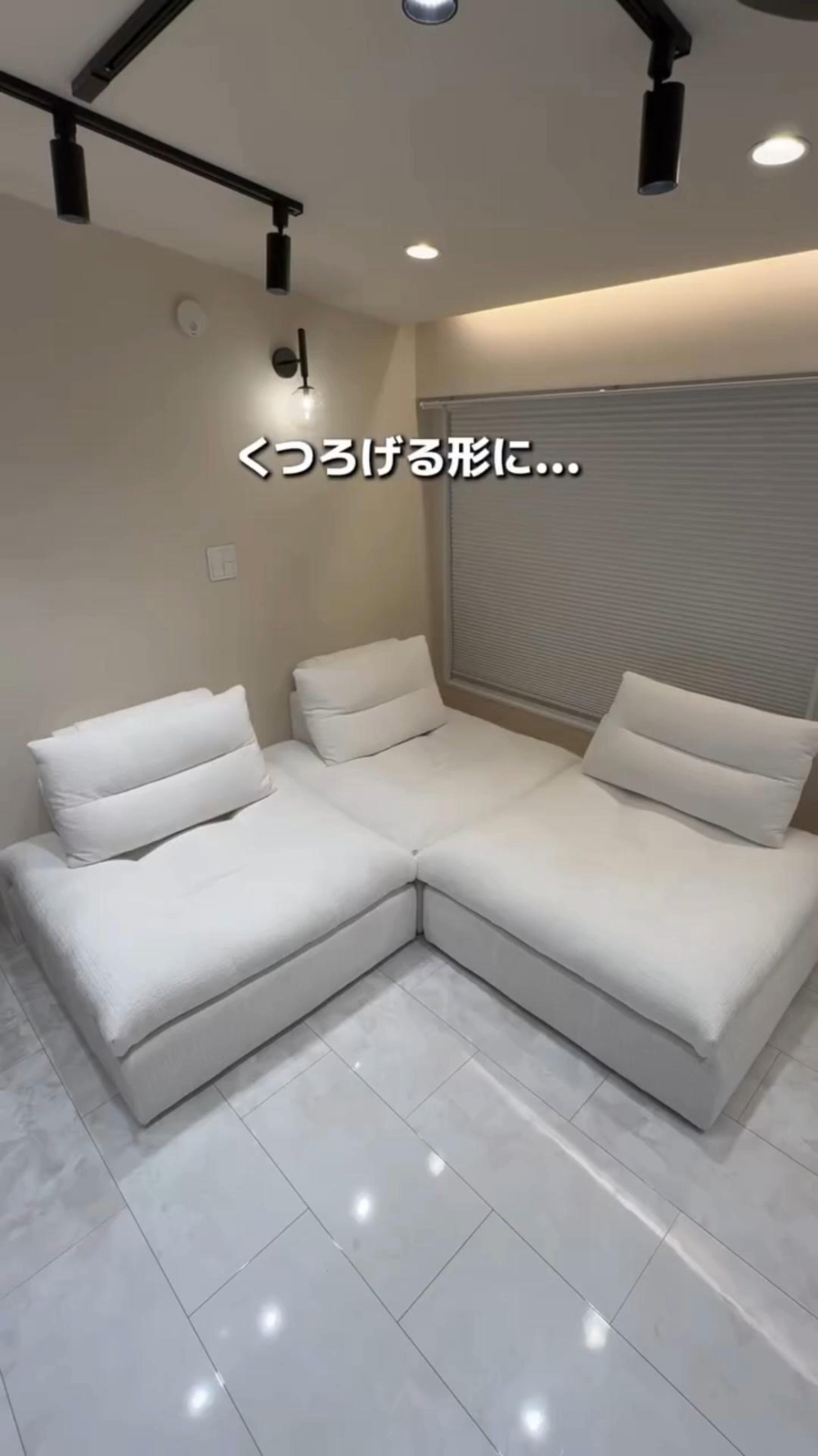 ★ジモティー割あり★3P布ソファー　GY　 高さ(H)80cm× 幅(W)177cm× 奥行(D)65cm【joh3390】 Woody Prime 取り外せるカバー付きアーバンモダンモジュールソファ【色