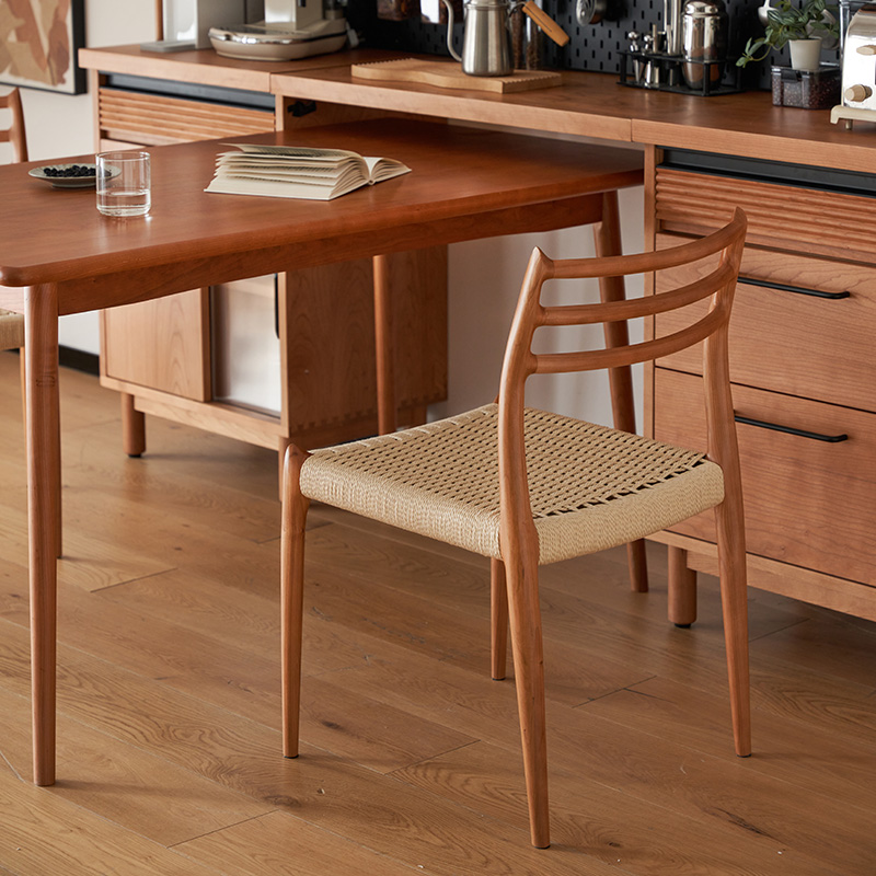 Woody Prime Cherry ナチュラル風チェリーウッドダイニングチェア – CAGUUU