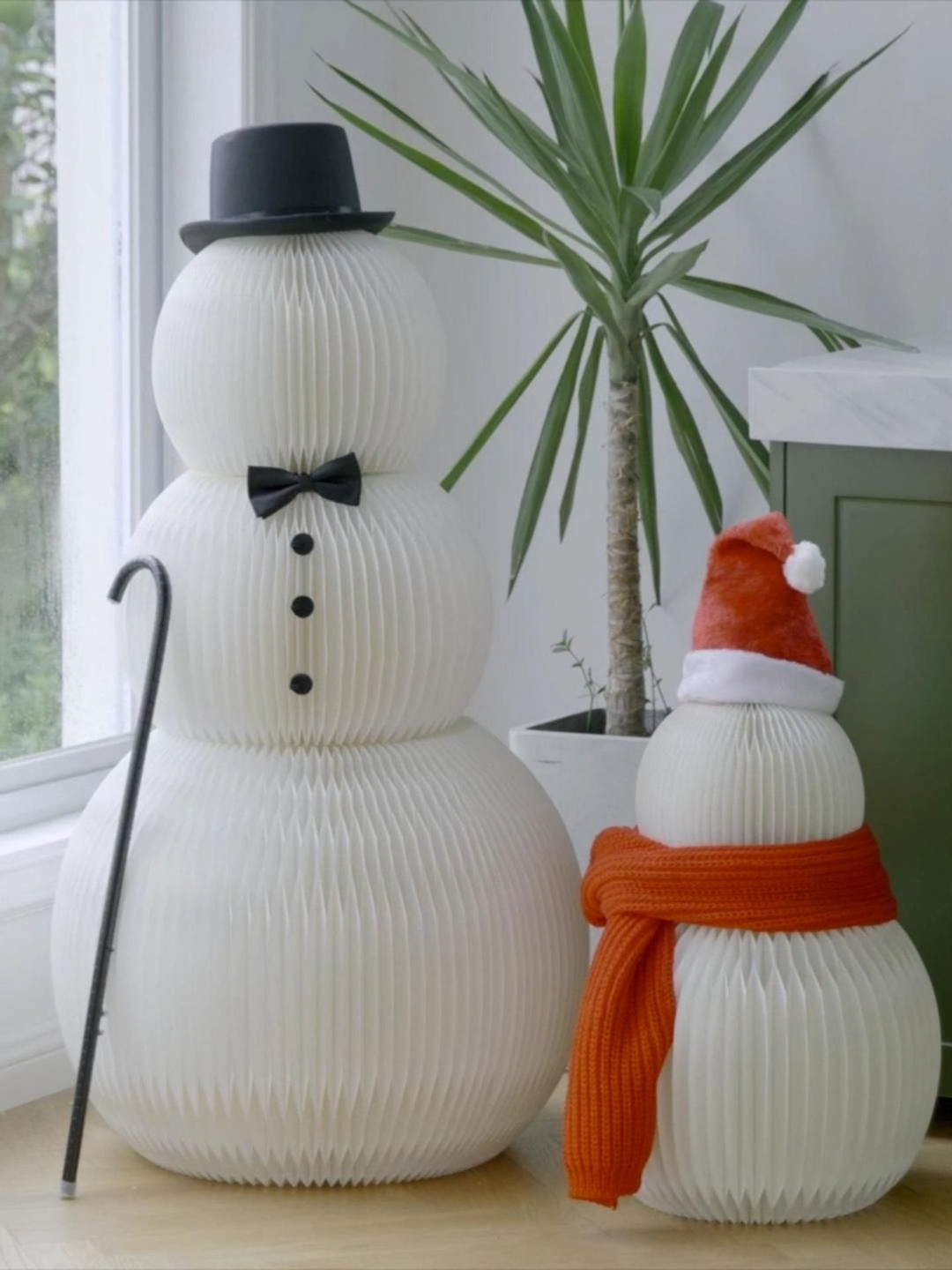 Kraft Paper クリスマスオブジェスノーマン