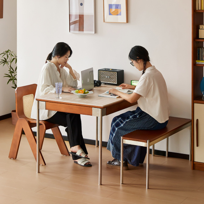 ツゲ材 スライド伸長式ダイニングテーブル – CAGUUU