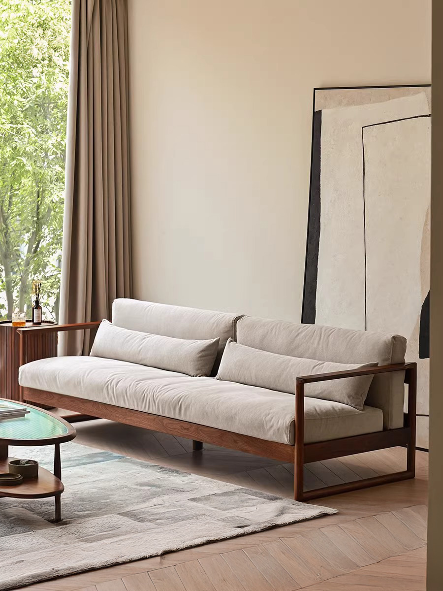 【※8/18まで掲載】ベージュファブリックソファ 布張りソファ｜色や柄が選べる・おしゃれで人気【CAGUUU公式】