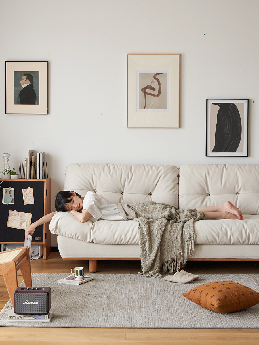 クラシッククッションクラウドソファ【カスタマイズ可】