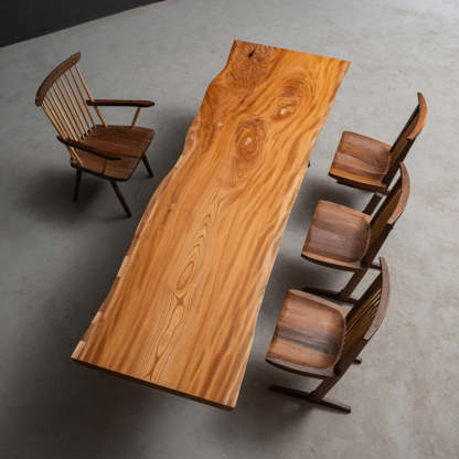 一枚板天板 W＝1215mm【テーブルトップ】ウォールナット材 筑波産商 ダイニングテーブル 150×90 一枚板調 ウォールナット