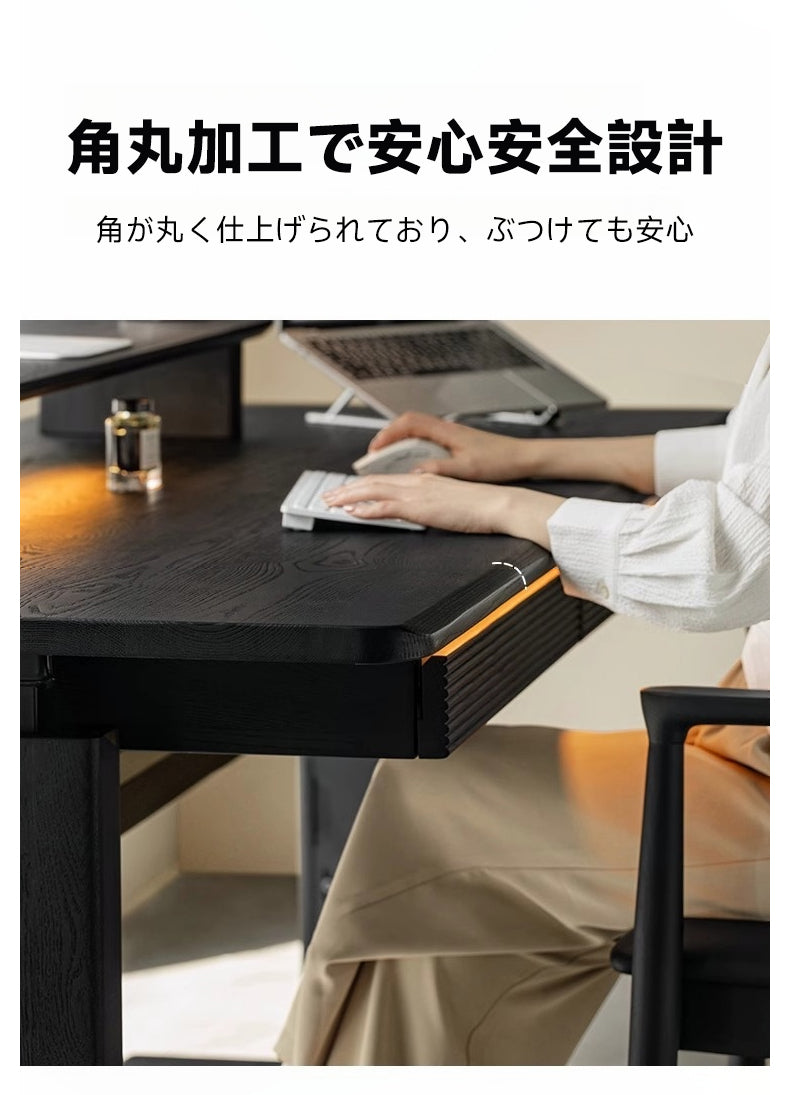 デスク 木 机 安全性 オフィス ブラック 高級感 一人暮らし 和風 デスク 木 机 安全性 オフィス ブラック 高級感 一人暮らし 和風