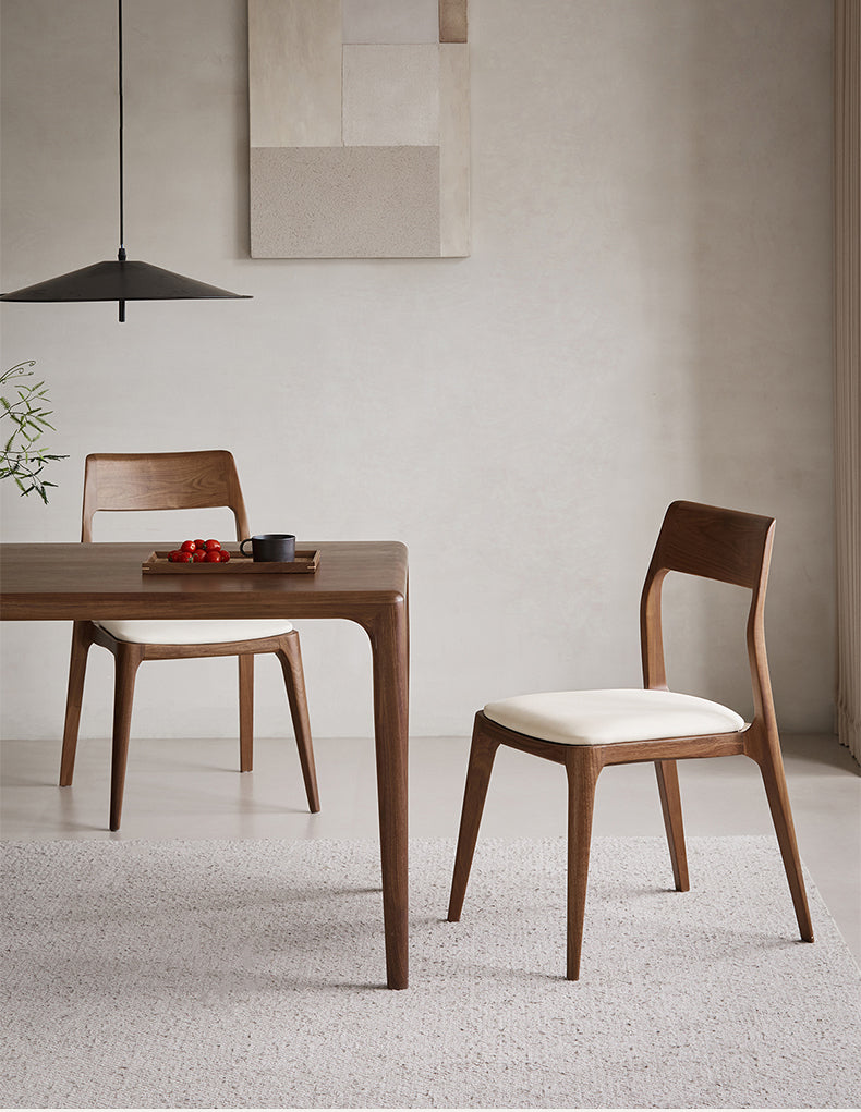 Woody Prime Walnut ウォールナット材 高級木製ダイニングチェア – CAGUUU