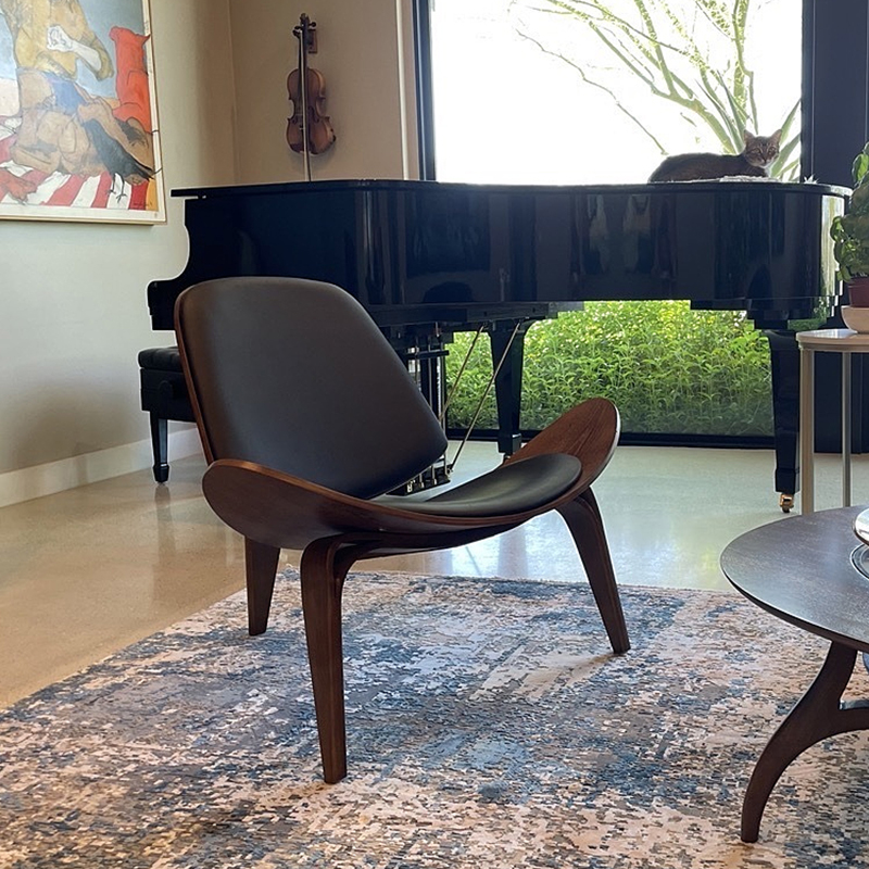 ユニークデザイン天然木リラックスチェア – CAGUUU