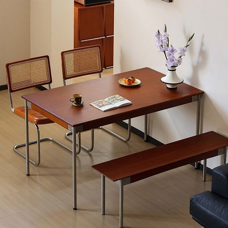 【OUTLET品】Woody Prime Vintage Box ツゲ材伸縮式ダイニングテーブル