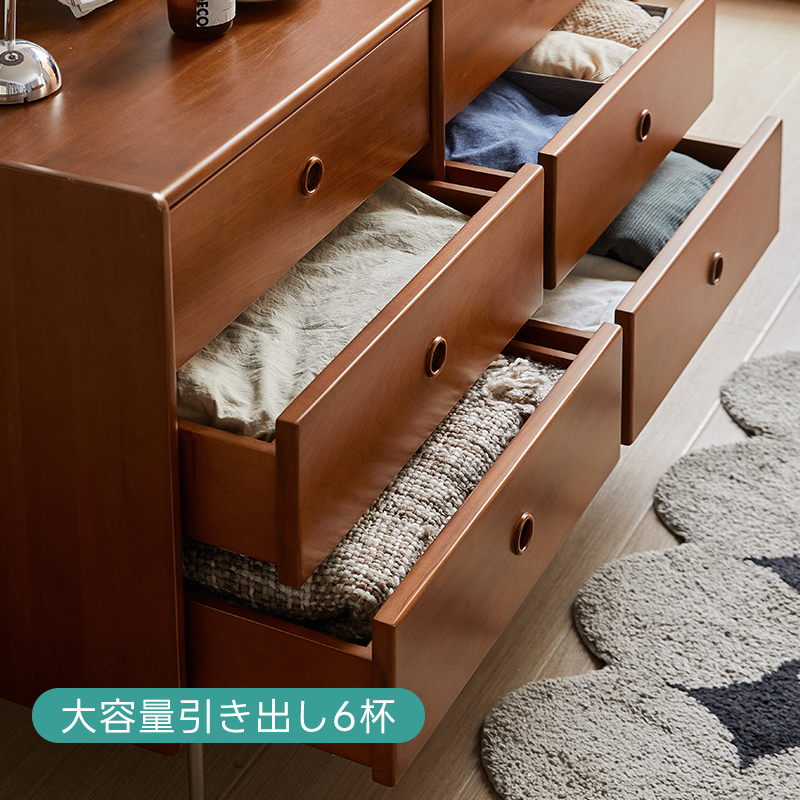 OUTLET品】Woody Prime Box レトロデザインチェスト【高級天然ツゲ材