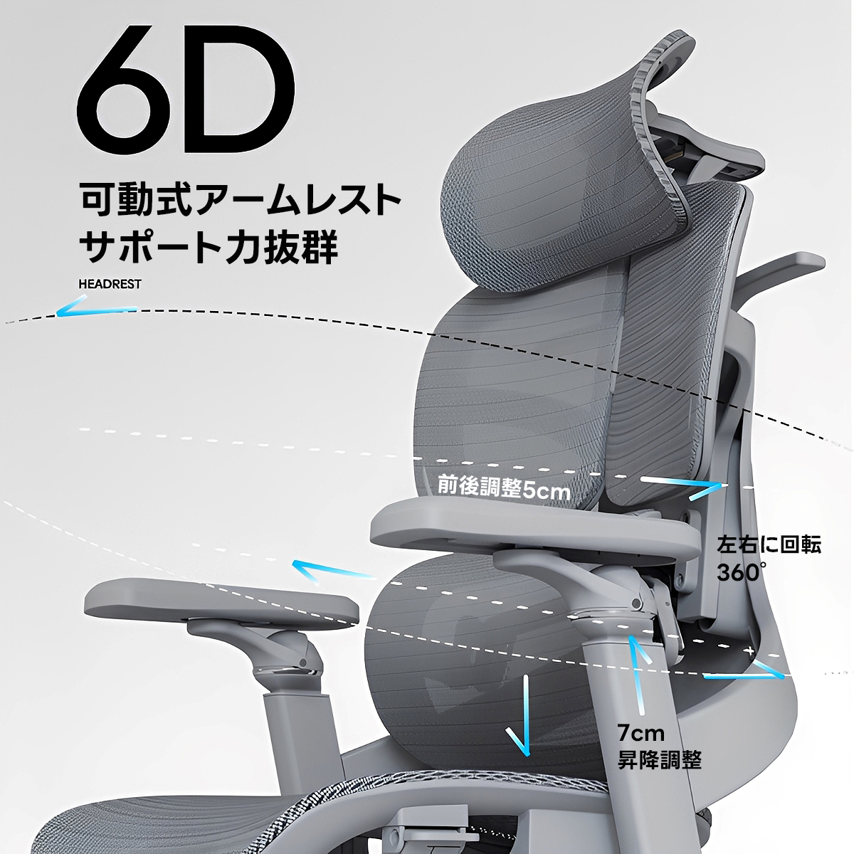 マルチサポートオフィスチェア | 快適な長時間作業をサポート – CAGUUU